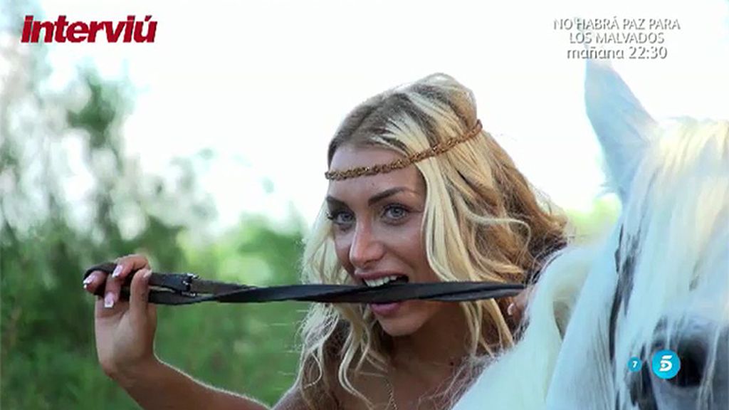 'Sálvame' nos muestra el making off de la sesión de fotos de la exconcursante