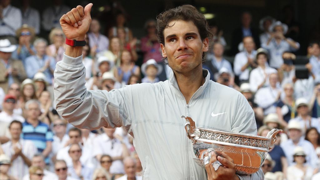 Rafa gana el Grand Slam de París por quinta vez consecutiva