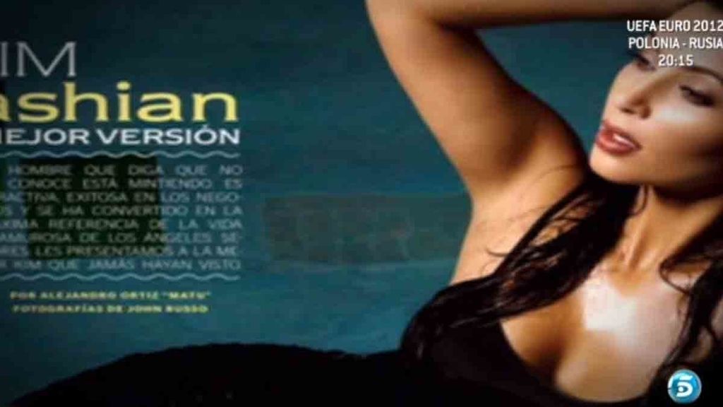 Kim sale desde hace tres meses con el músico Kanye West