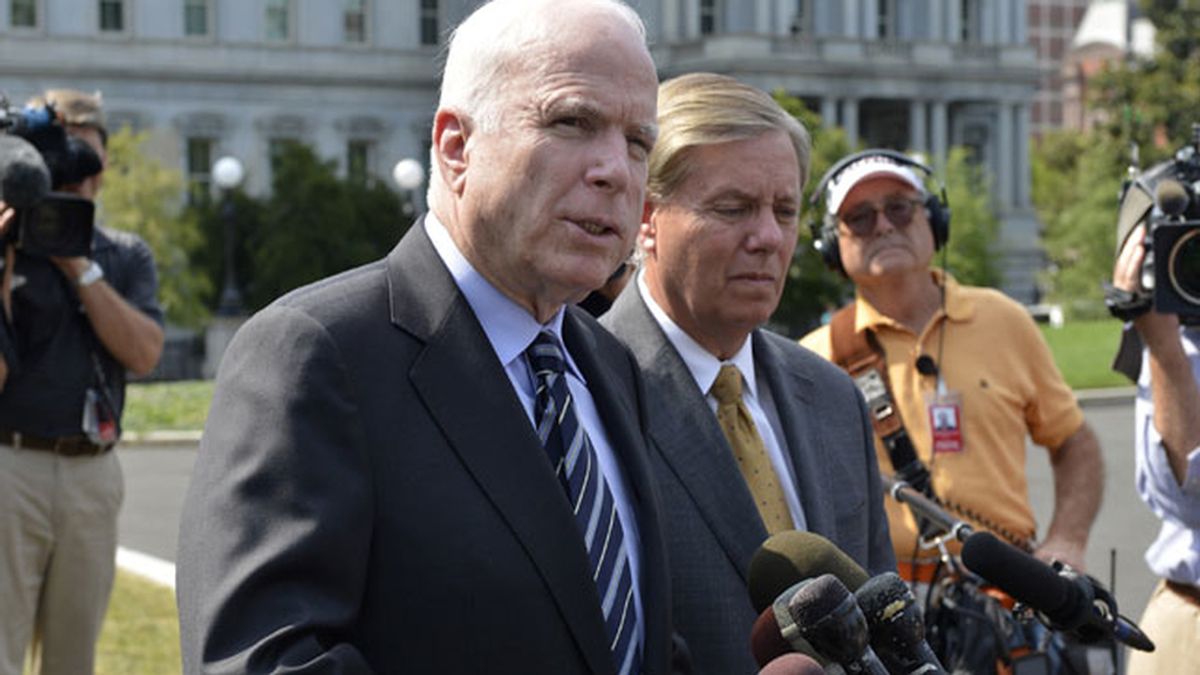 McCain advierte que EEUU perderá credibilidad si el parlamento no autoriza el ataque a Siria