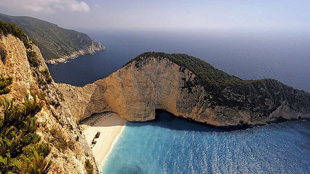 Navagio Beach, Zakynthos, Grecia