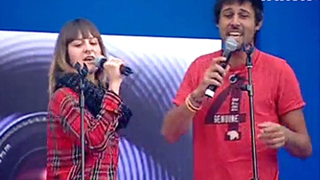 Los concursantes se dejan la voz en la prueba semanal