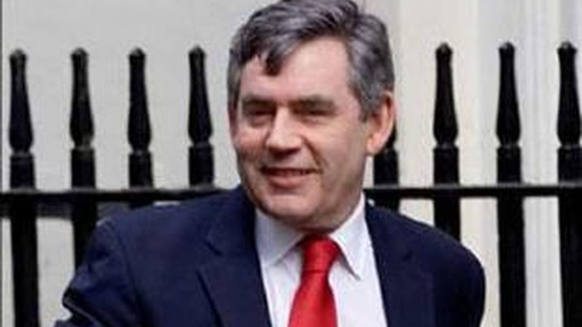 Imagen de archivo del primer ministro británico, Gordon Brown.