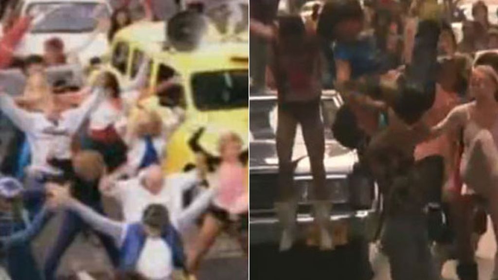 Geri Halliwell en 'It´s raining men'