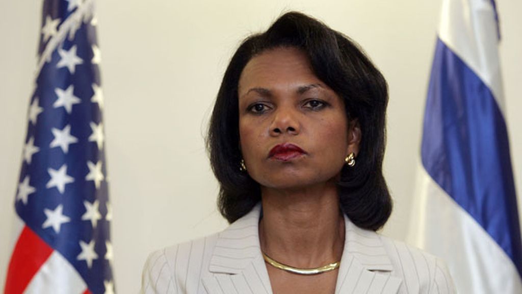 Condoleezza Rice, secretaria de estado de los EEUU
