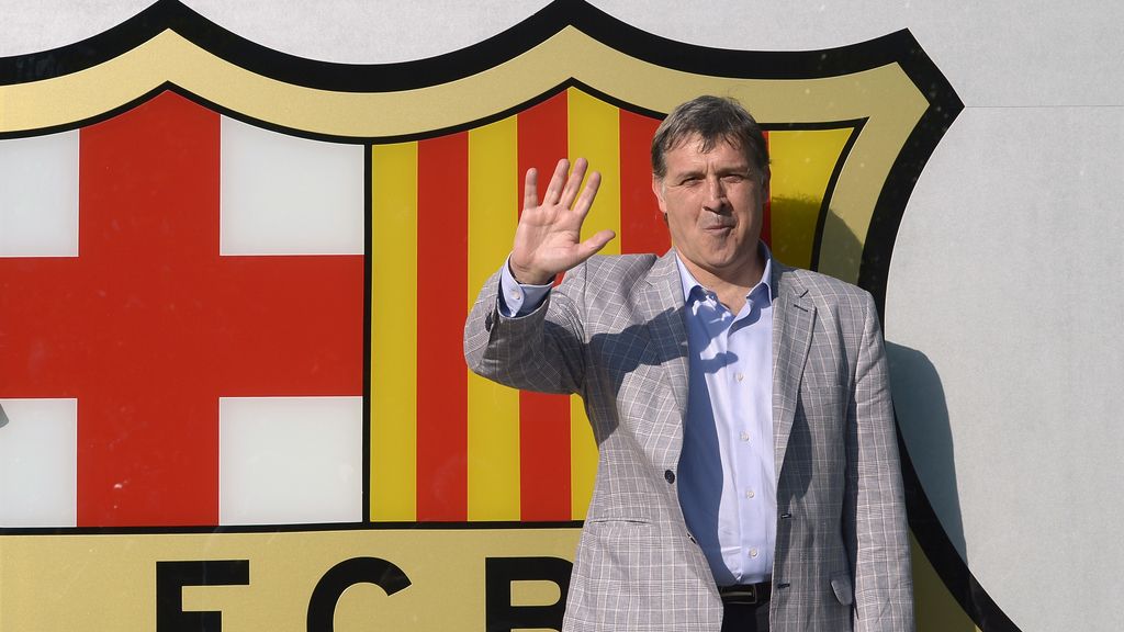 'Tata' Martino ya está en Barcelona 'Tata' Martino ya está en Barcelona
