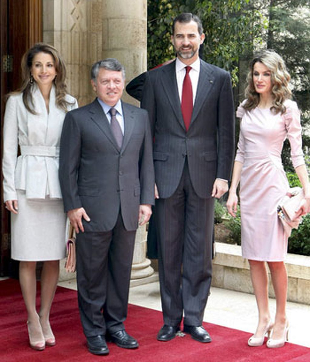 Letizia y Rania, juntas en Jordania