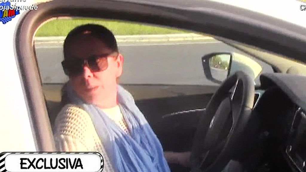 Chabelita se bajaba del coche de su pareja junto a su hijo
