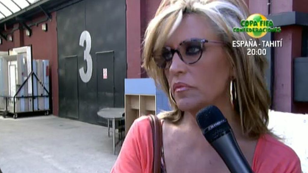 La colaboradora sale de plató tras una broma del programa