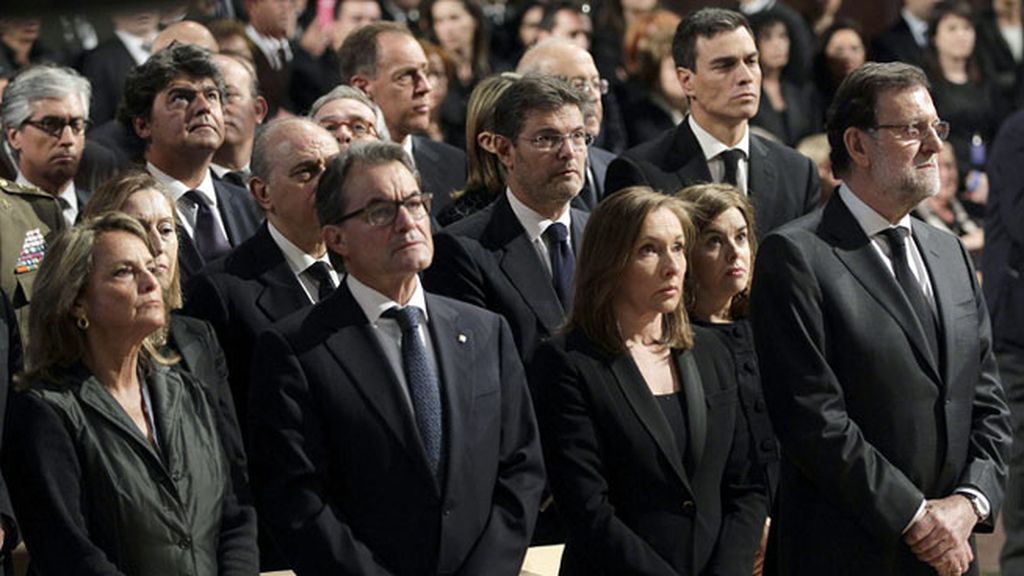 Funeral en Barcelona por las víctimas del del avión de Germanwings