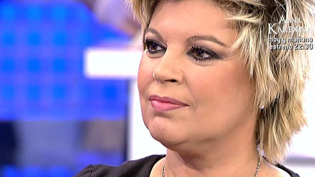 Visiblemente emocionada, Terelu comunica que se marcha temporalmente