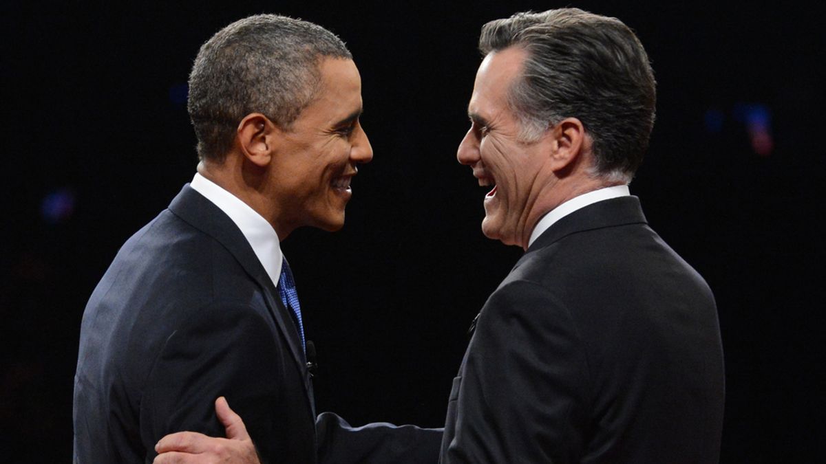 Primer debate electoral entre Obama y Romney