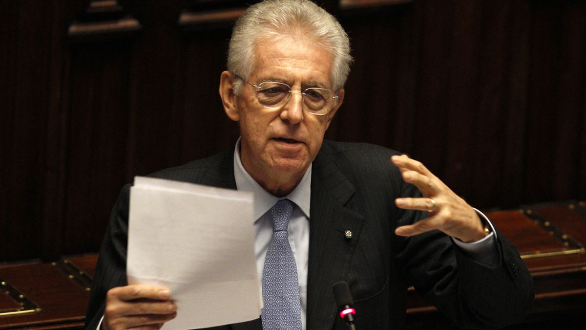 Monti afirma que pedirá "sacrificios" a quienes "han dado menos"