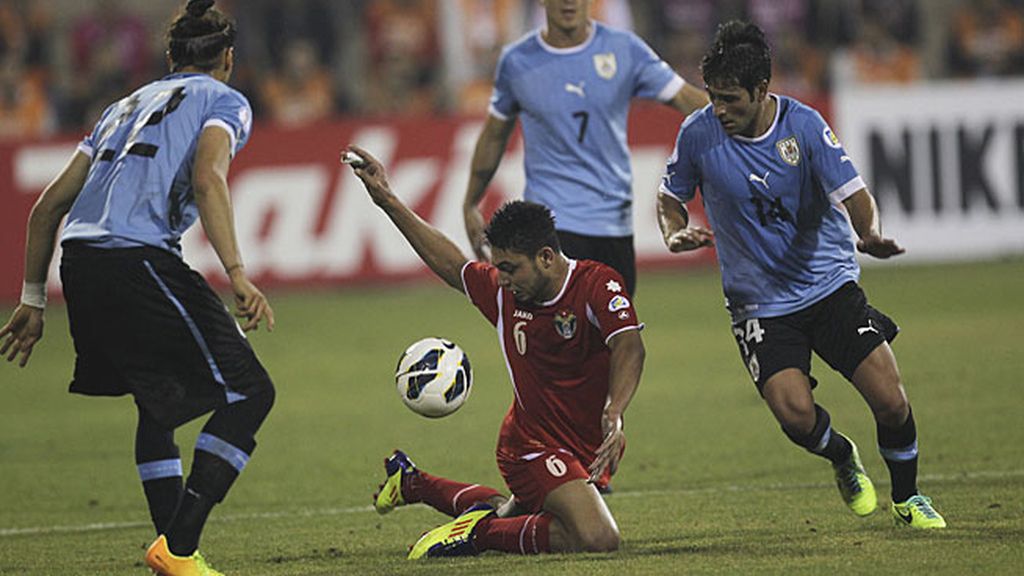 Uruguay venció a Jordania 0-5