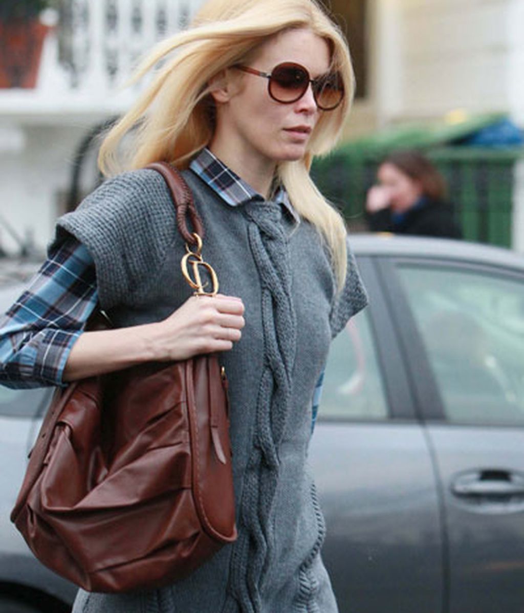 Claudia Shiffer con un Christian Dior