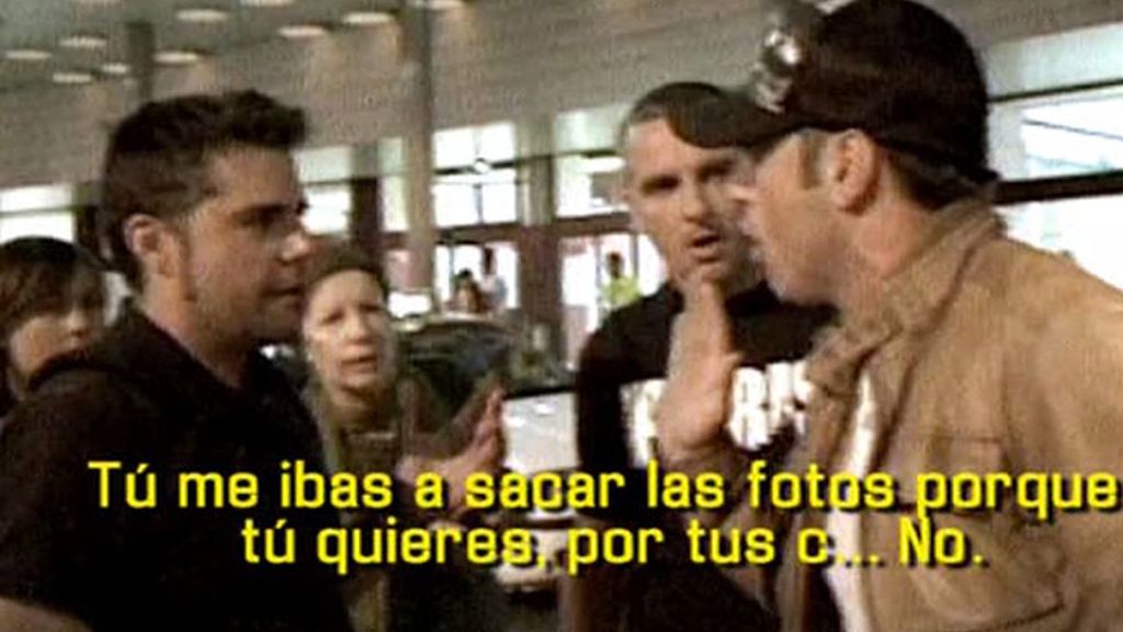 Bustamante se enfada con la prensa
