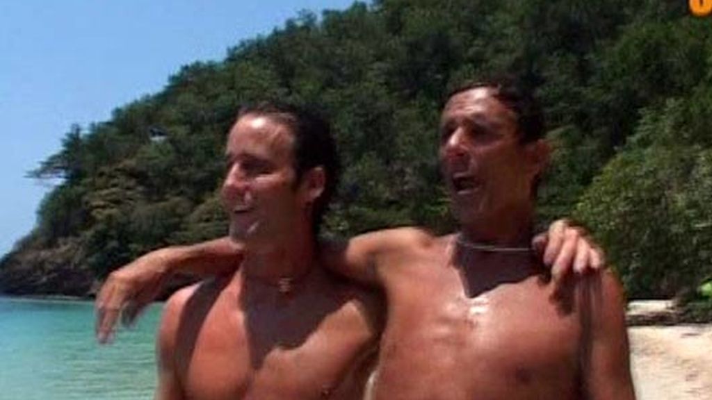 La primera pareja de la isla