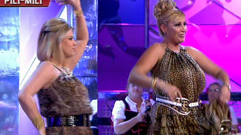 El leopardo se lleva en 'Sálvame'