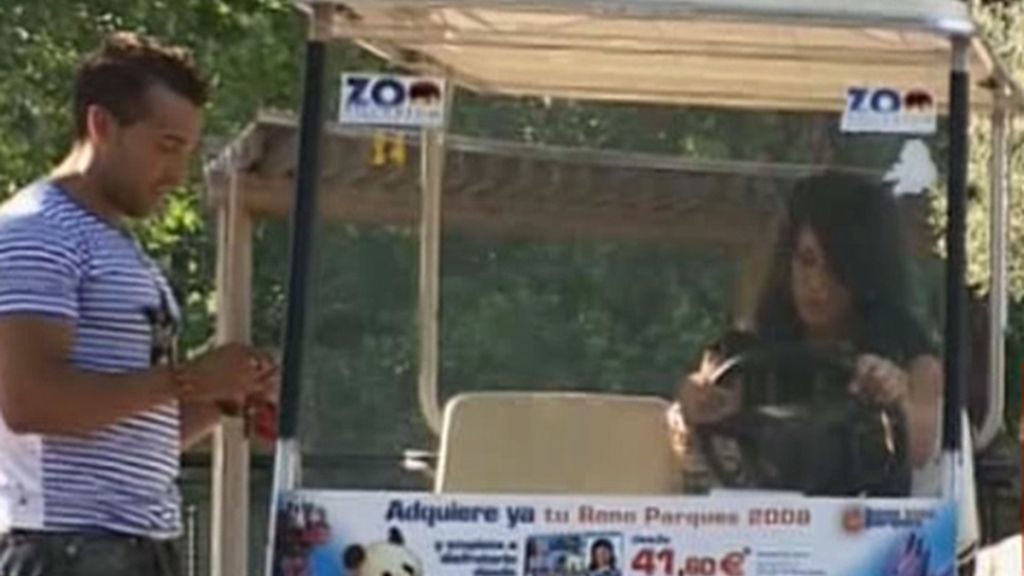 Marisa, de paseo con sus chicos