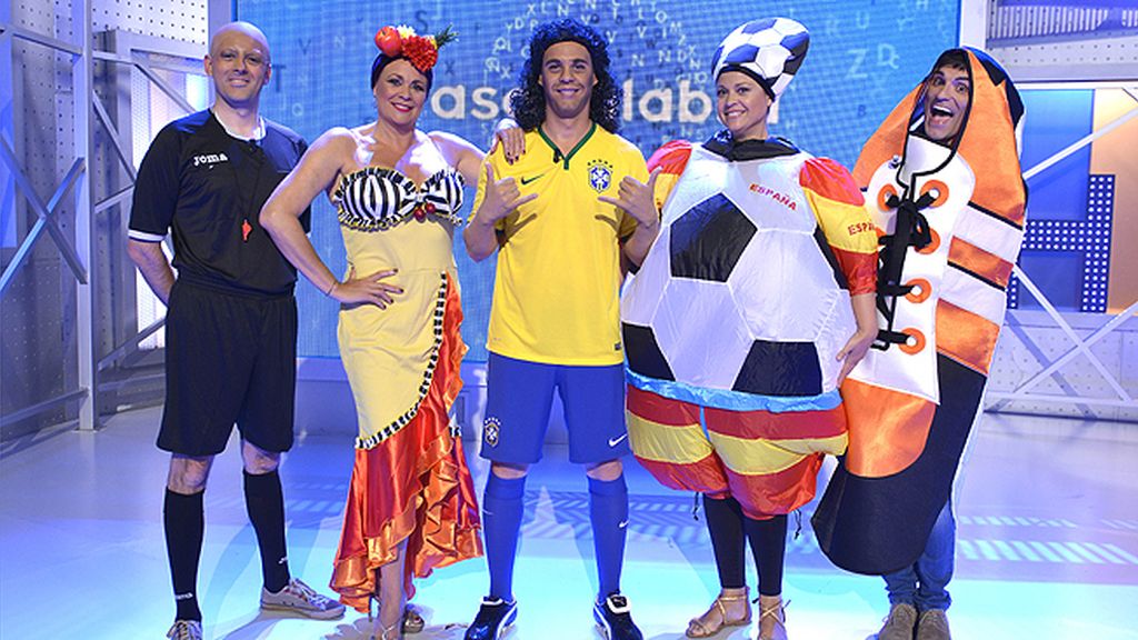 Christian se disfraza de Ronaldinho