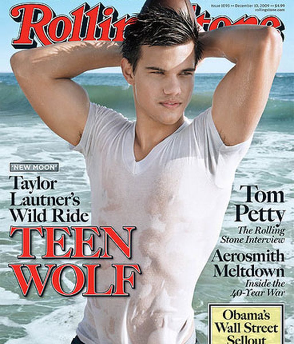 Taylor Lautner, de portada