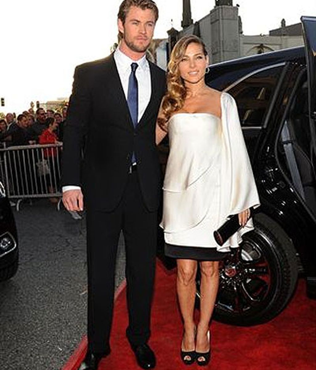 Elsa Pataky posa por primera vez con Chris Hemsworth