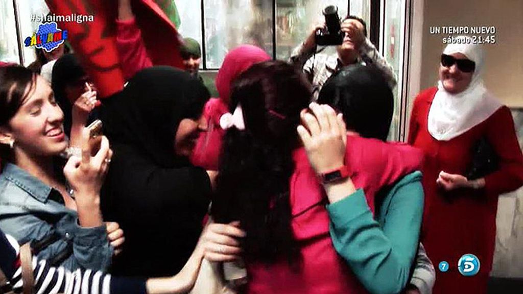 Familiares y amigos de la concursante de 'GH 15' le esperaban