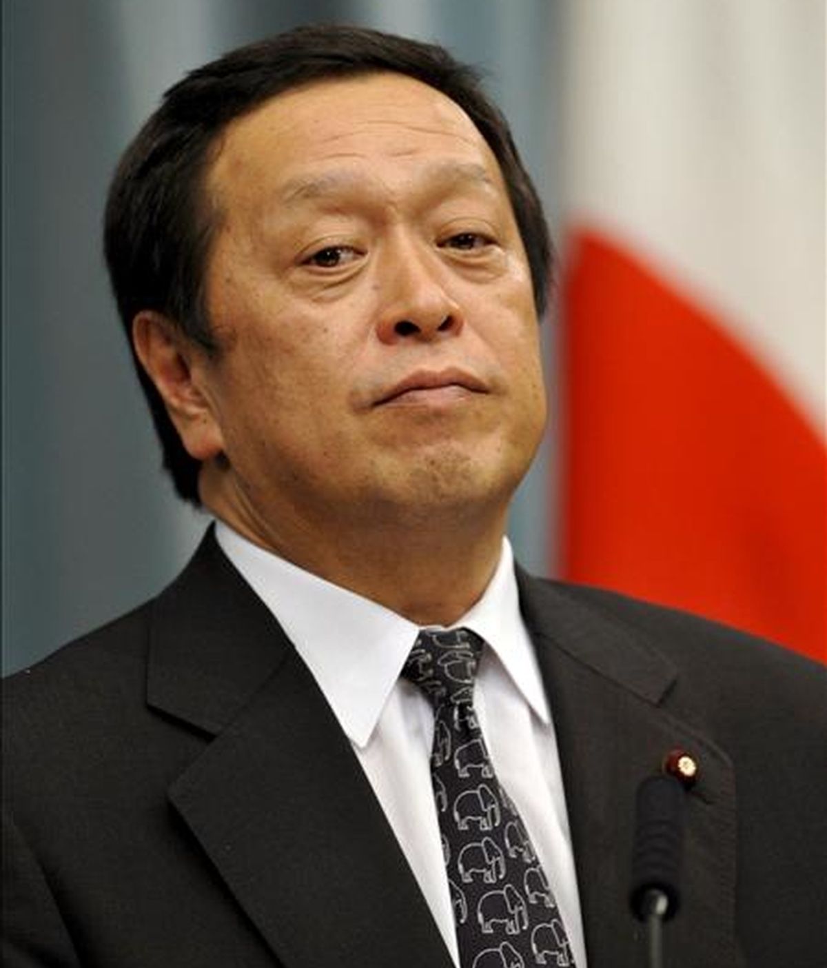 El ministro de Defensa japonés Yasukazu Hamada. EFE/ARCHIVO