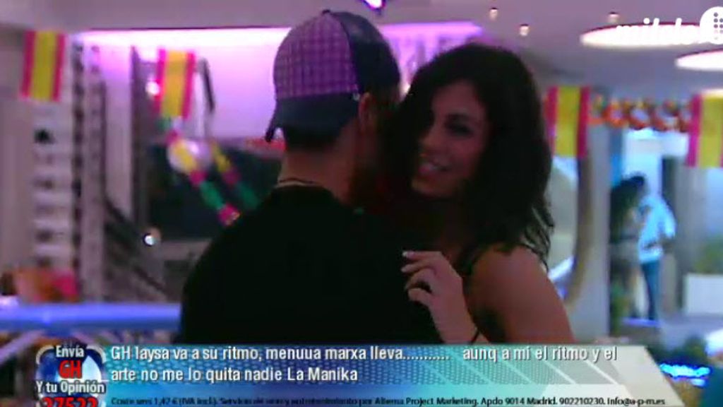 Laisa ha vivido su primera fiesta 'spanish life style'