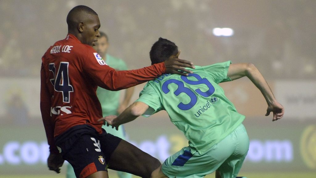 Osasuna-Barça, en imágenes