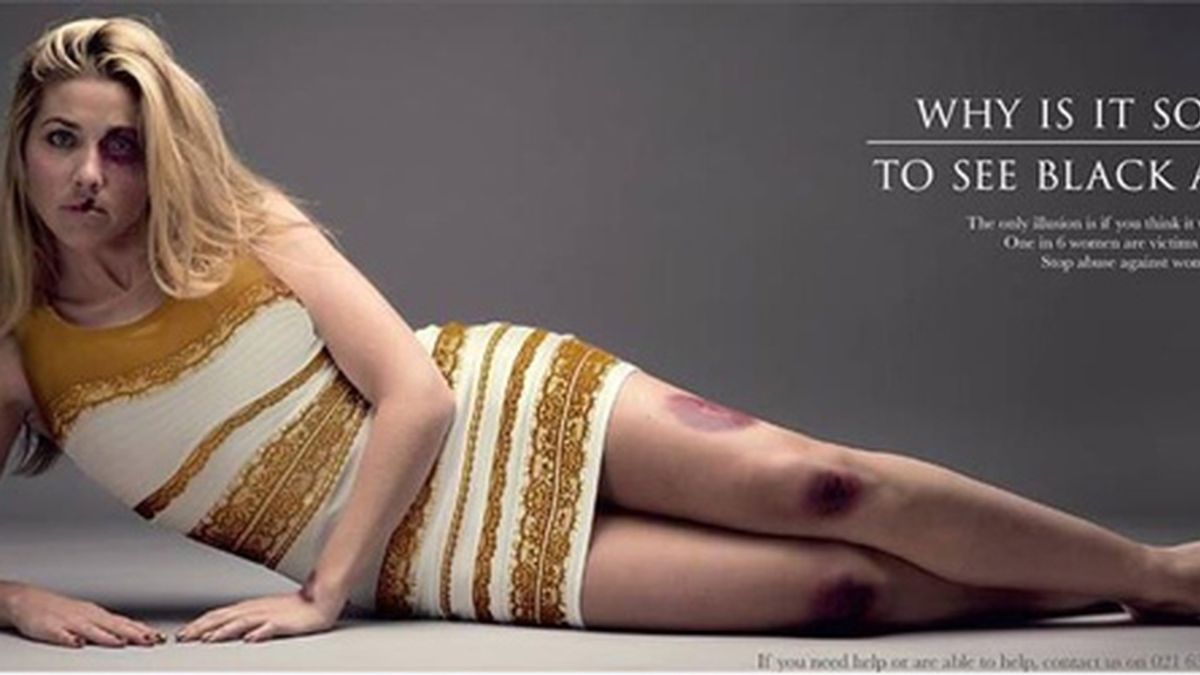 #thedress reclama una campaña contra la violencia de género