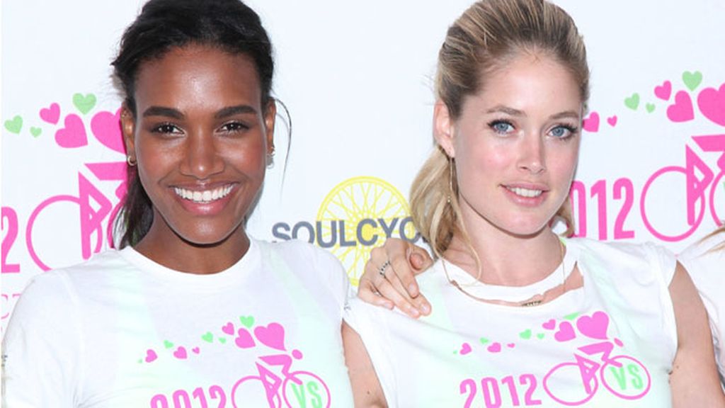 Los ángeles de Victoria's Secret se ponen en forma