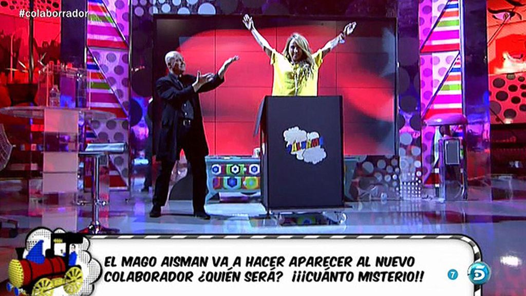 Los colaboradores del programa aplauden su llegada