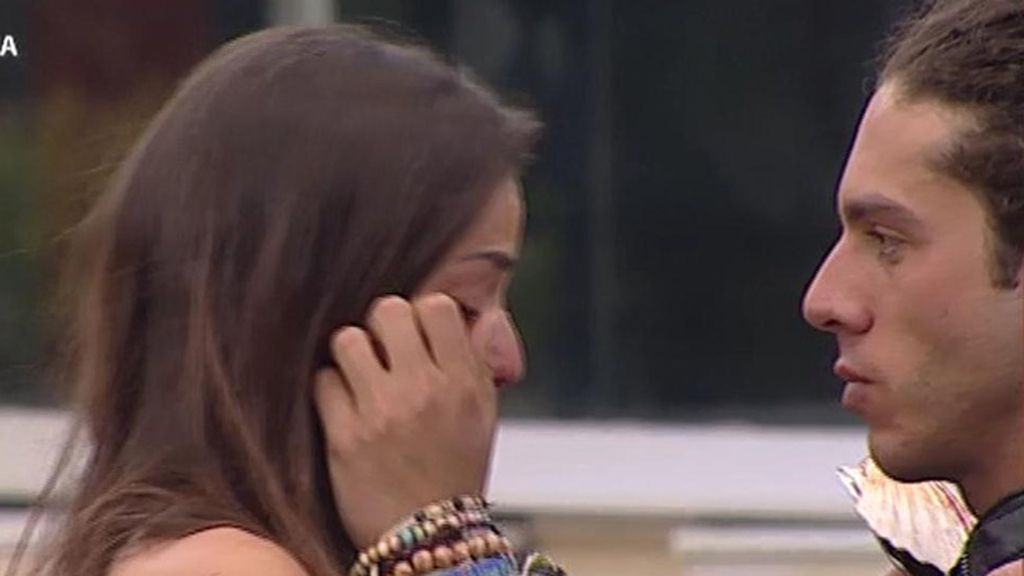 La despedida de Sonia y Kristian