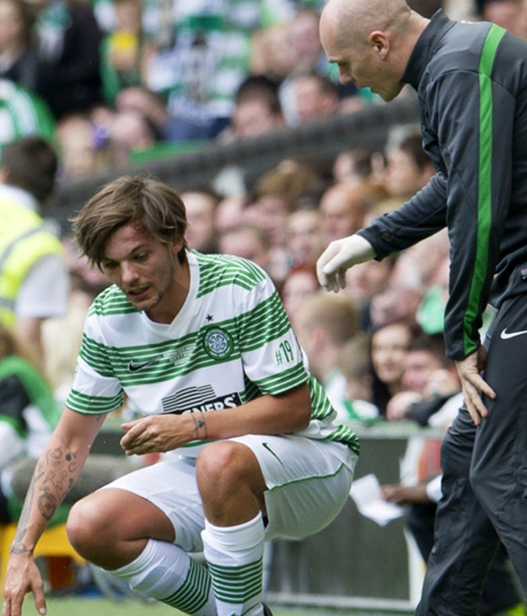 El fútbol le pasa factura a Louis Tomlinson