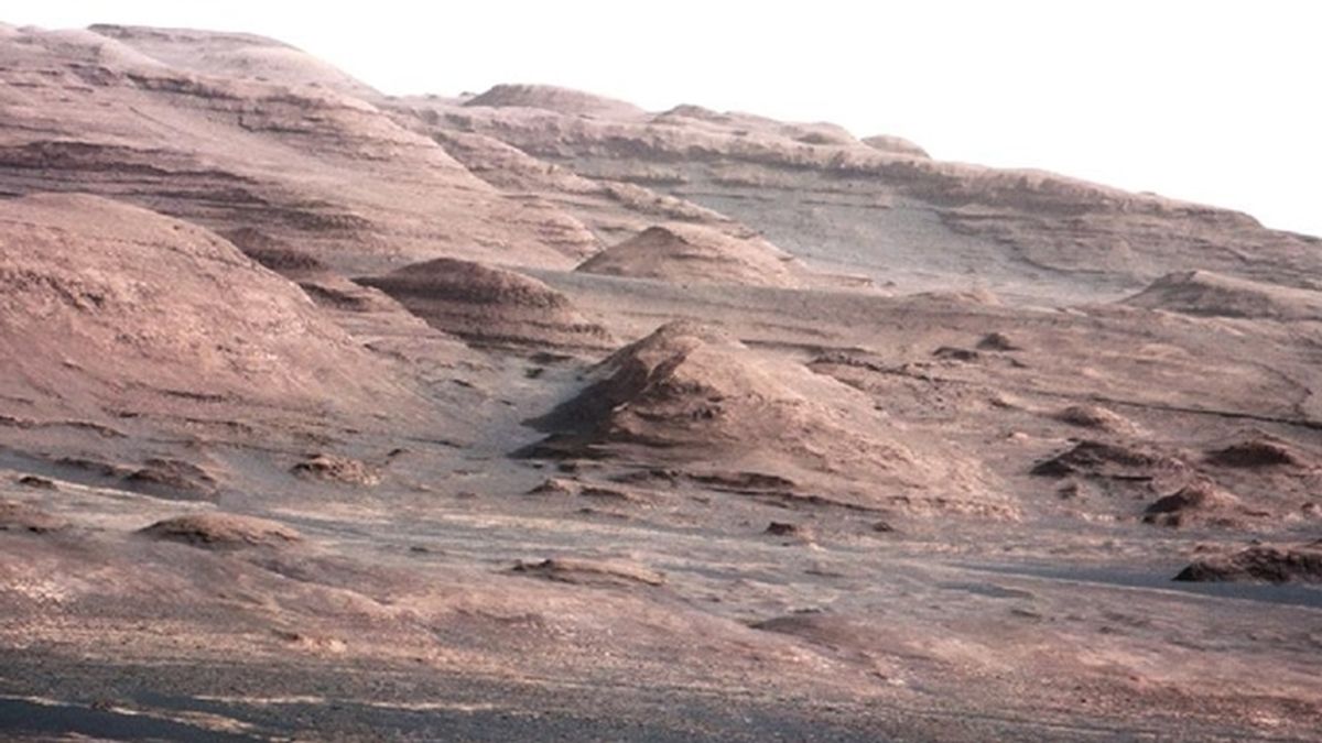 Marte, planeta rojo, misión curiosity, monte sharp