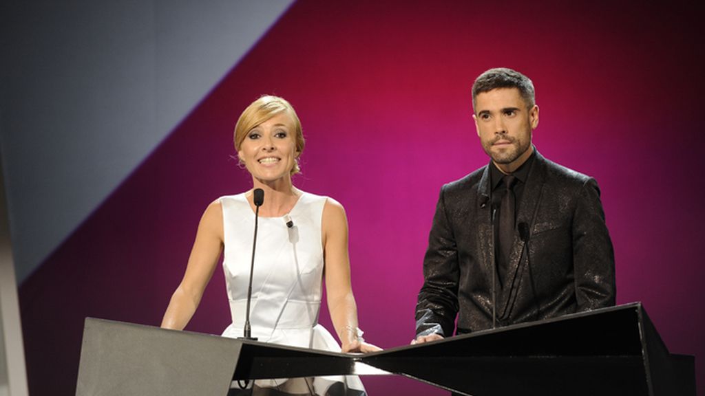 Cayetana Guillén Cuervo y Unax Ugalde en la gala de inauguración