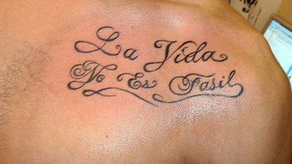 Cuando te tatúa un ‘chapucero ’