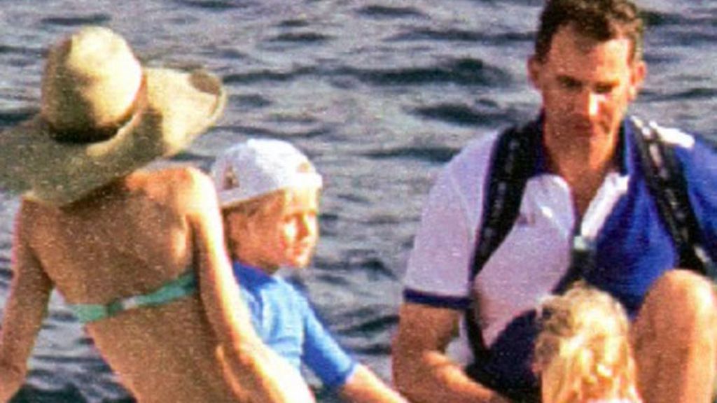 La princesa Letizia, en bikini