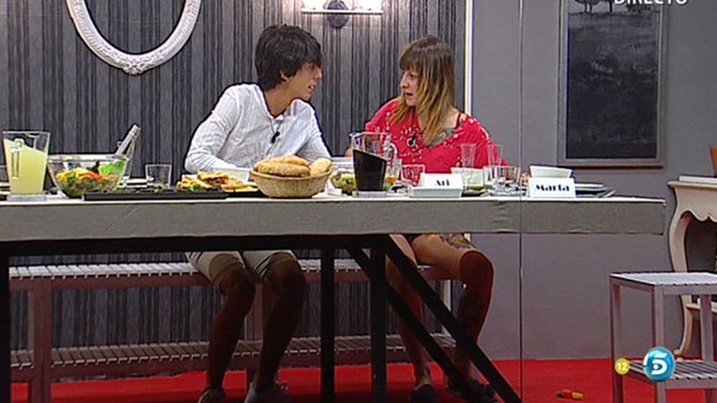 Aunque mareados, todos han degustado con ansias la gran cena