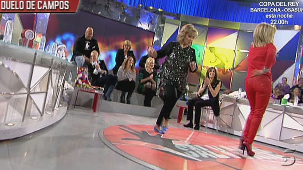 Tras la imitación de Terelu a Teresa, su madre le reta