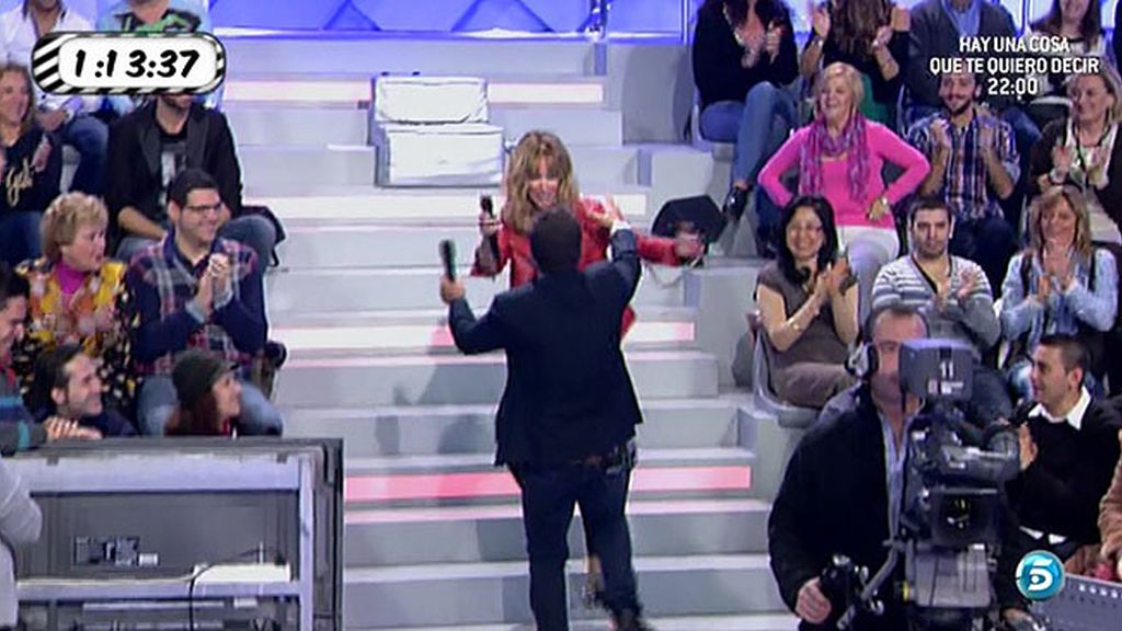 Jorge Javier entrevista a Pipi y Miriam en 'Mujeres y hombres' y propone un polígrafo a Miriam