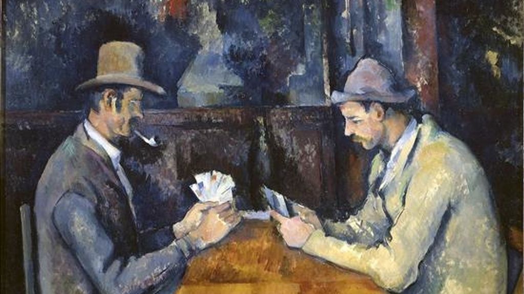 La galería Courtauld, de Londres, conocida por su exquisita colección de arte impresionista y post-impresionista, dedica a partir del jueves una exposición a obras maestras de Cézanne que tienen como temática jugadores de cartas y fumadores de pipa. La Courtauld es dueña de un cuadro de la serie de jugadores, que Cézanne (1839-1906) pintó en la década de 1890 en Aix-en-Provence (Francia), por los mismos años de su famosa serie de bañistas, utilizando como modelos a campesinos que eran empleados suyos, como el jardinero de su finca de Jas de Bouffan. EFE La galería Courtauld, de Londres, conocida por su exquisita colección de arte impresionista y post-impresionista, dedica a partir del jueves una exposición a obras maestras de Cézanne que tienen como temática jugadores de cartas y fumadores de pipa. La Courtauld es dueña de un cuadro de la serie de jugadores, que Cézanne (1839-1906) pintó en la década de 1890 en Aix-en-Provence (Francia), por los mismos años de su famosa serie de bañistas, utilizando como modelos a campesinos que eran empleados suyos, como el jardinero de su finca de Jas de Bouffan. EFE