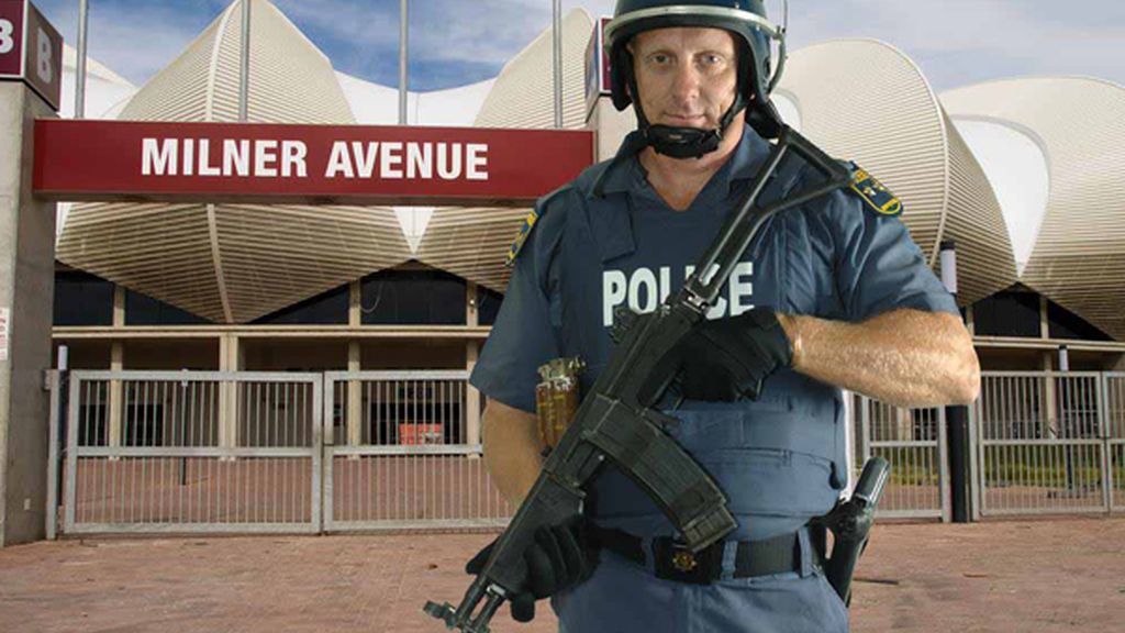 La policía sudafricana, lista para el Mundial