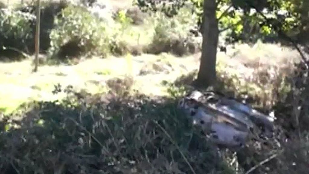 Primeras imágenes del coche que conducía José Fernando la noche del robo