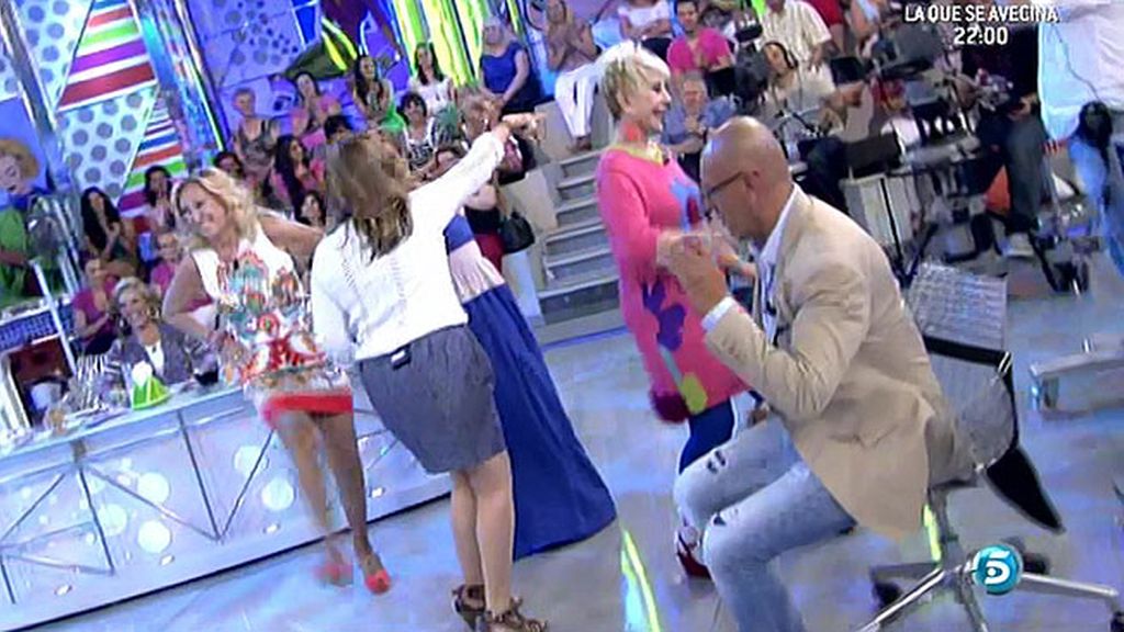 Karmele Marchante vuelve a bailar su rap