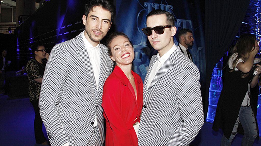 Con Silvia Marty. Nuestros looks son de García Madrid