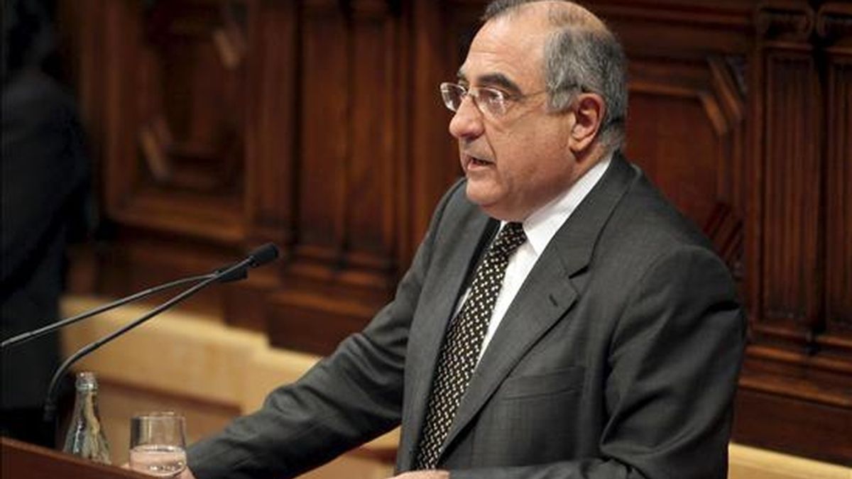 El presidente del grupo del PSC en el Parlament, Joaquim Nadal. EFE/Archivo