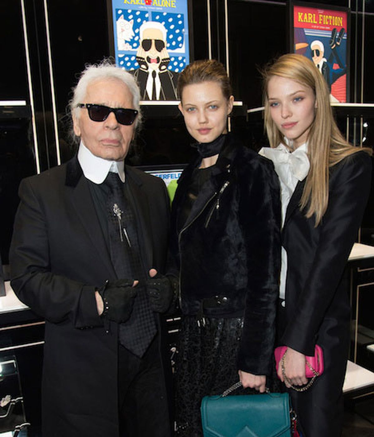 Karl Lagerfeld presenta la exposición de Tiffany Cooper