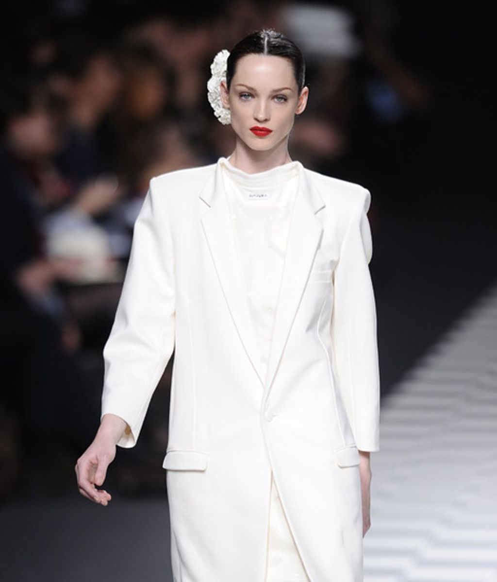 Un sólo color por ética y estética: el blanco